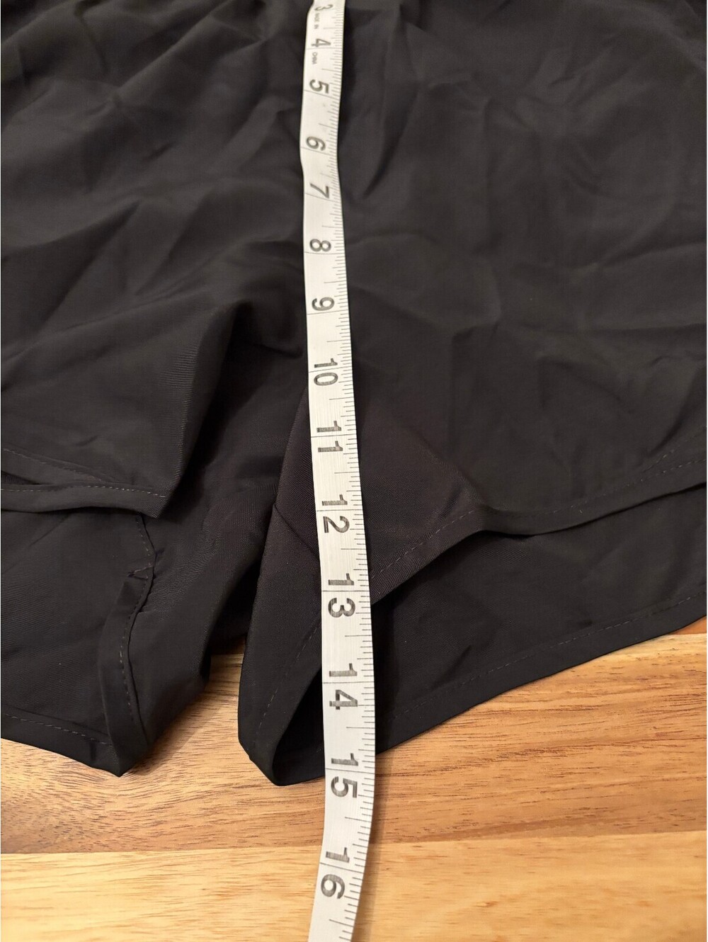 Nike Dri-FIT Women’s Running Shorts L Black Lined Reflective Swoosh NWT (2154)